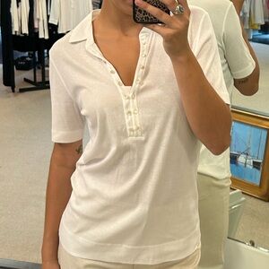STRENESSE Cream Button Down Shirt